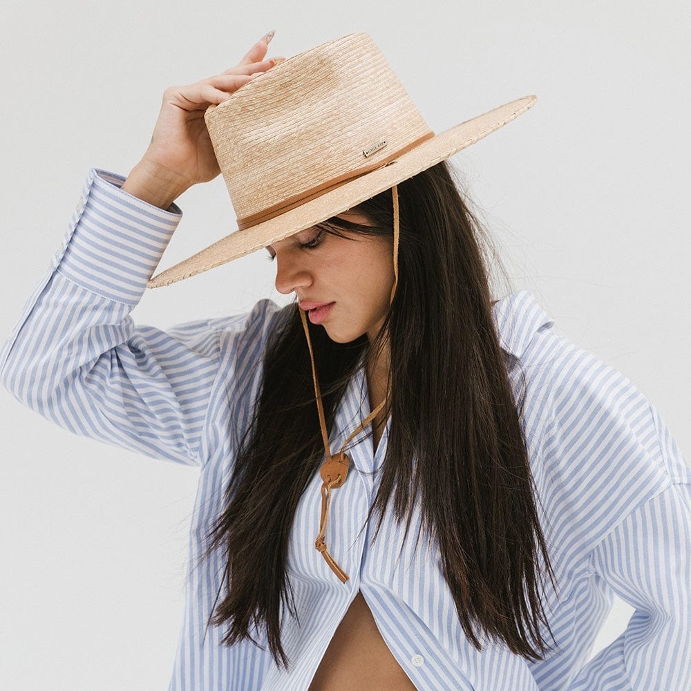 Gigi pip straw hat LIKE NEW NEVER WORN
Size S/M (57)
The River